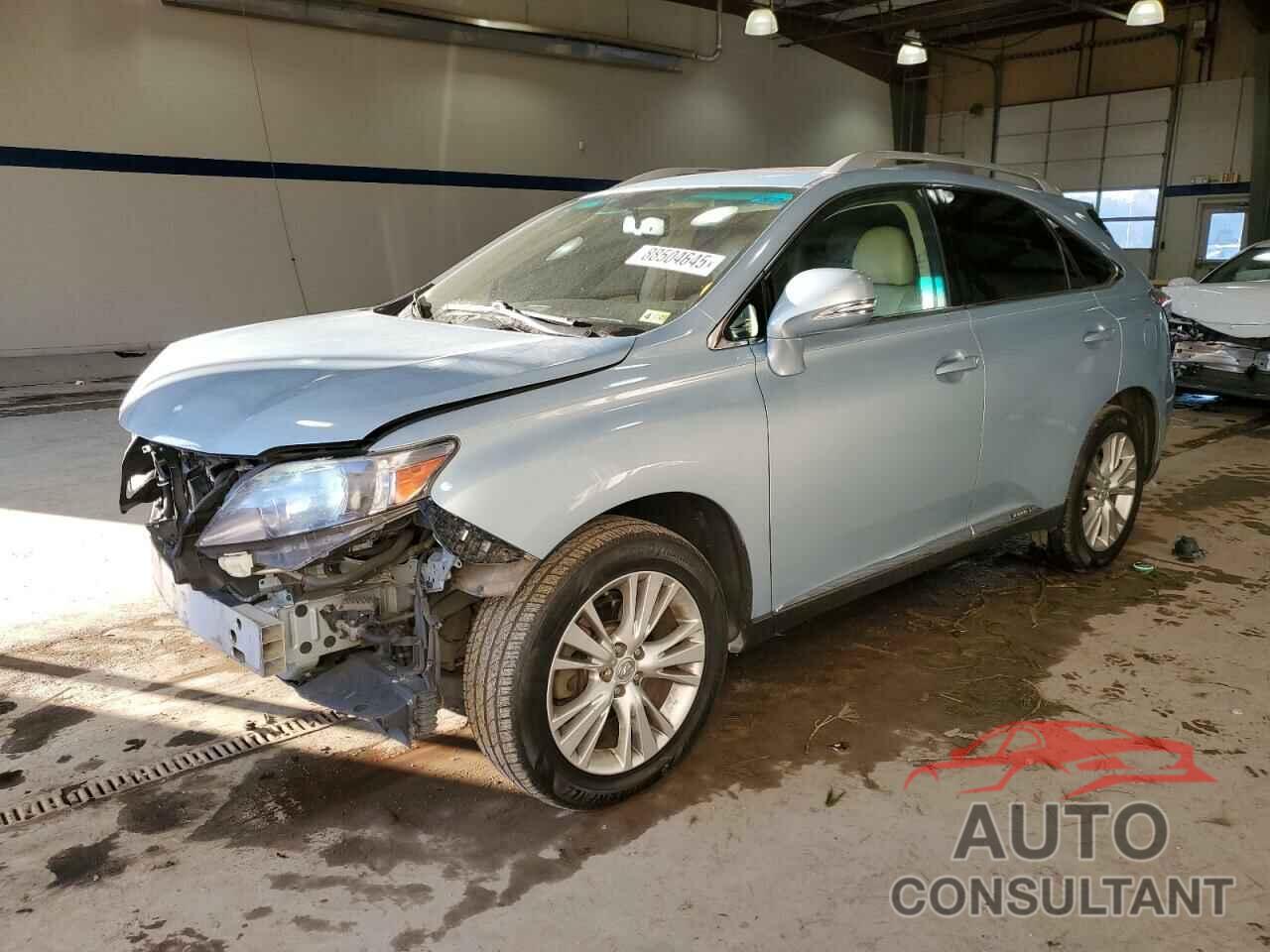 LEXUS RX450 2011 - JTJBC1BA0B2416341