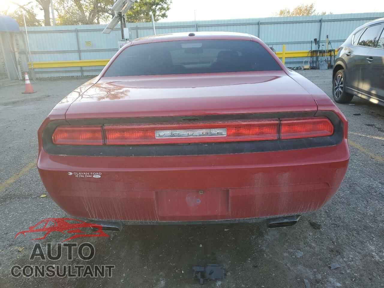 DODGE CHALLENGER 2012 - 2C3CDYAG0CH176630