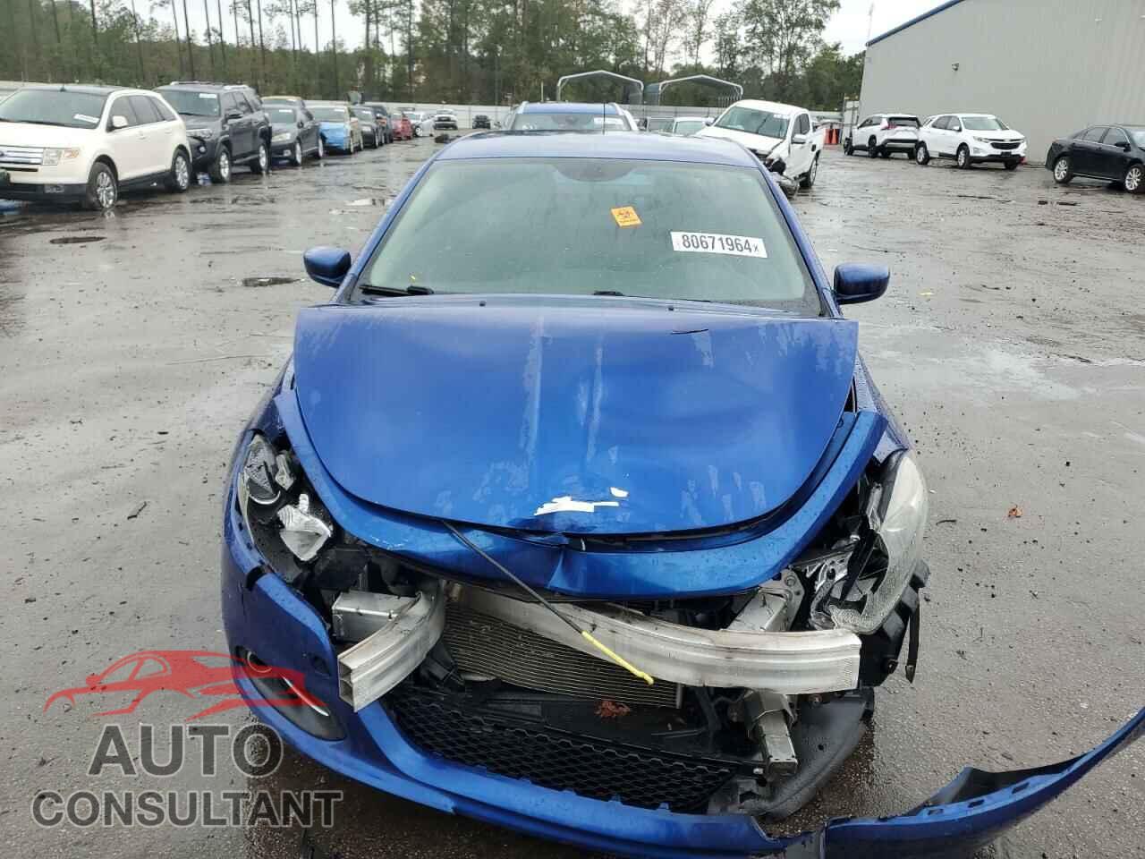 DODGE DART 2013 - 1C3CDFBA3DD314531