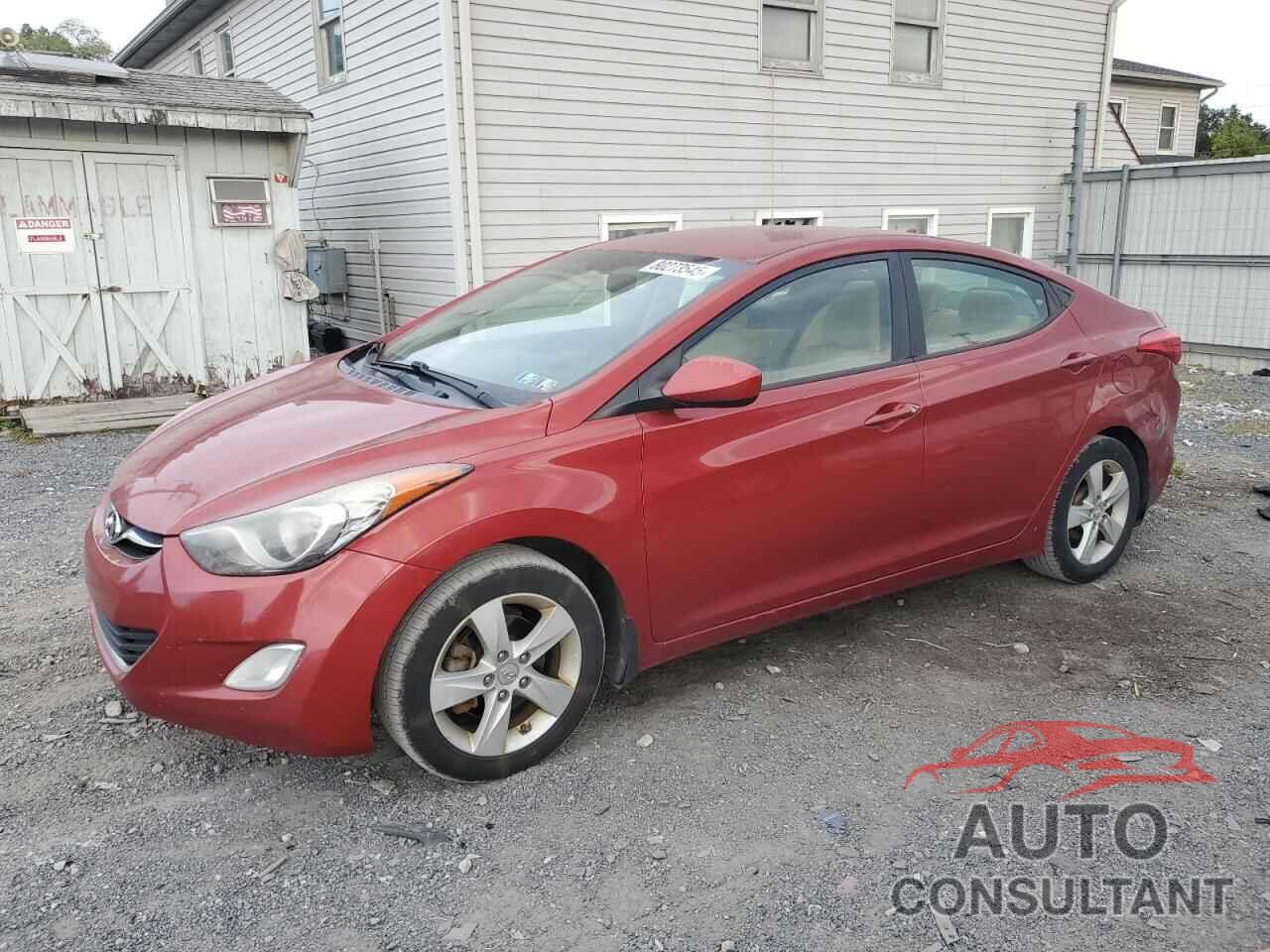 HYUNDAI ELANTRA 2013 - KMHDH4AE6DU531435
