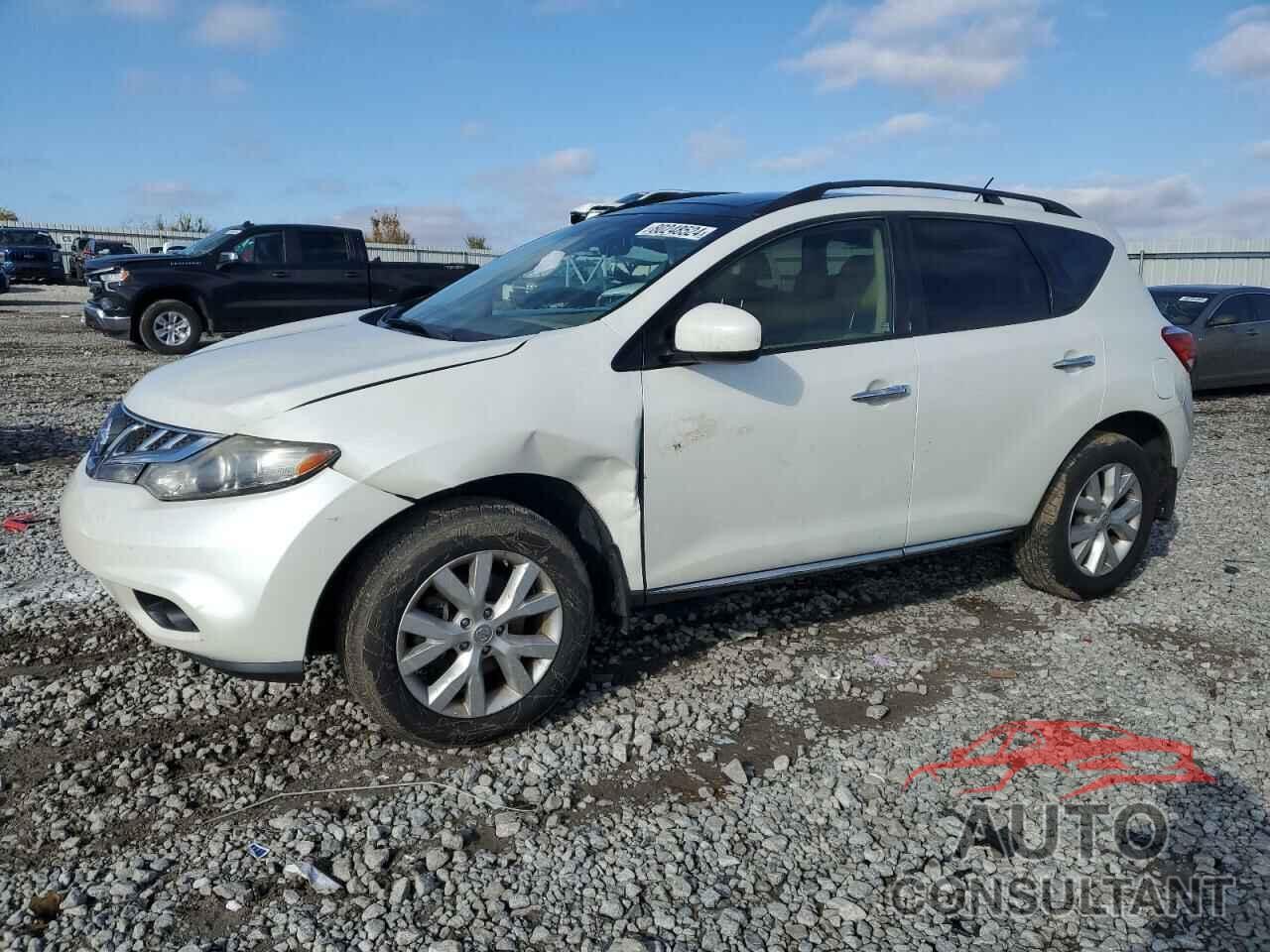 NISSAN MURANO 2013 - JN8AZ1MW2DW305036
