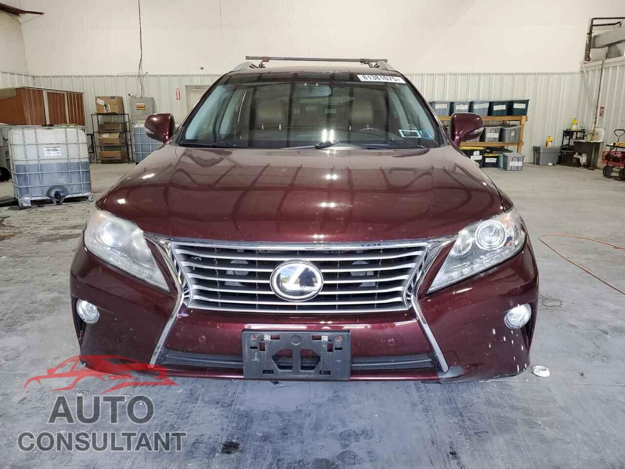 LEXUS RX350 2014 - 2T2BK1BA6EC242573