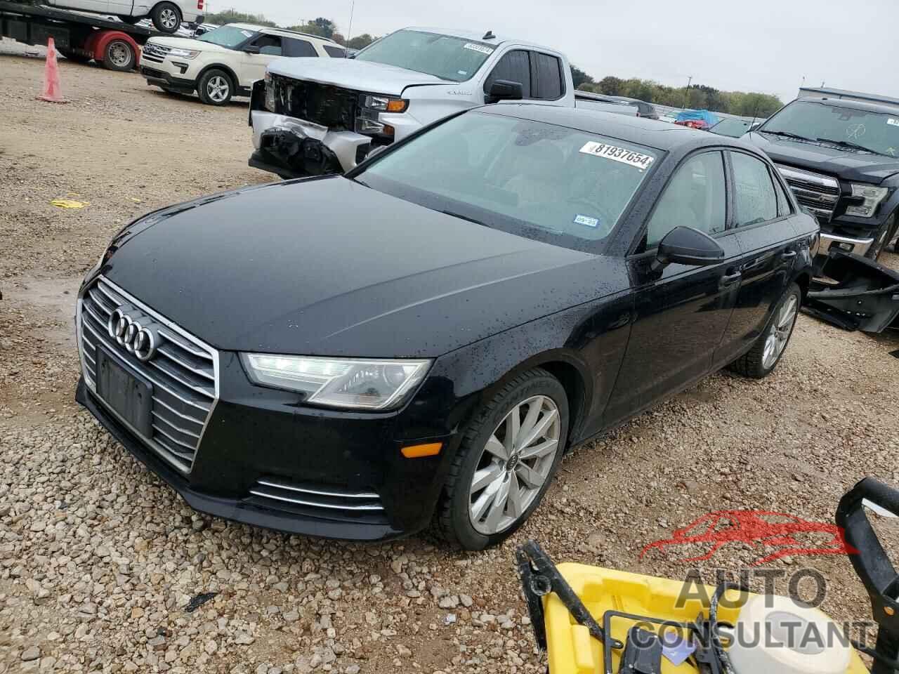 AUDI A4 2017 - WAUANAF46HN004202