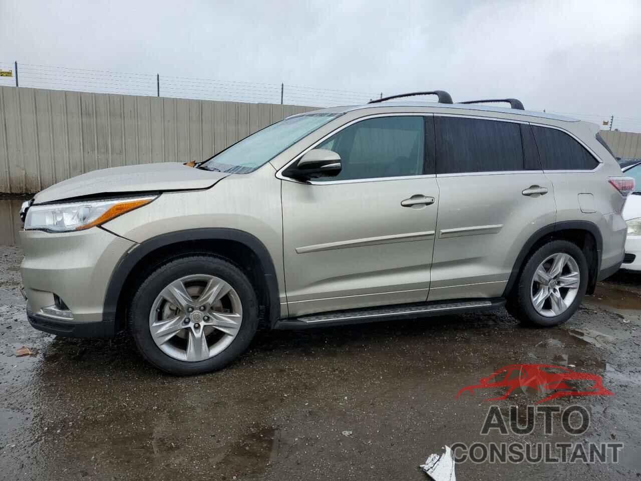 TOYOTA HIGHLANDER 2015 - 5TDDKRFH3FS099643