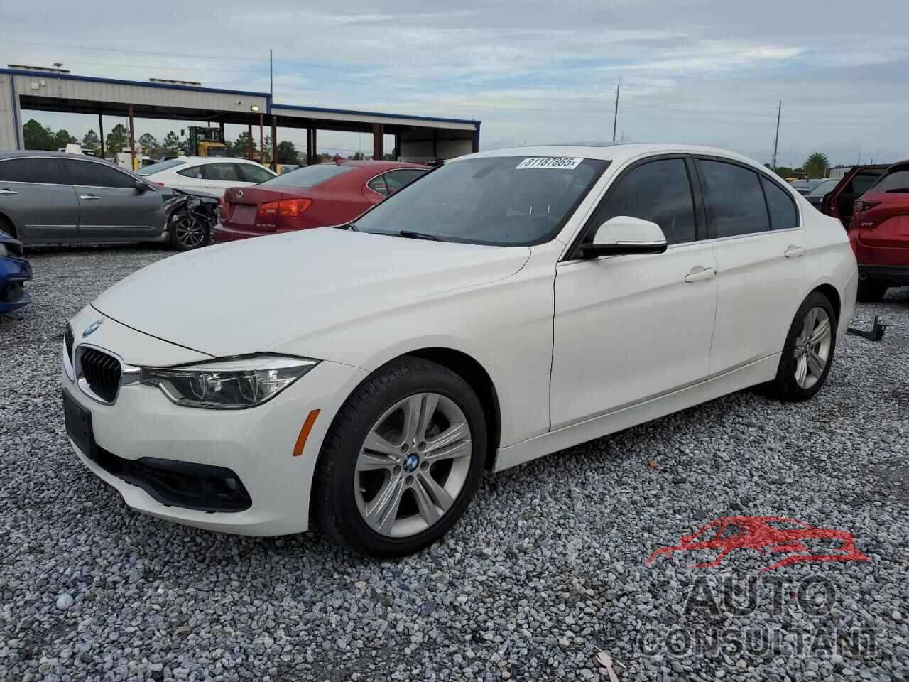 BMW 3 SERIES 2017 - WBA8B9G51HNU50223