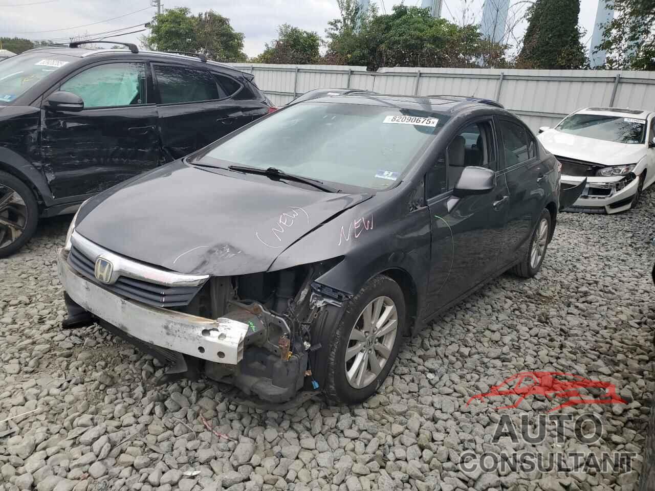 HONDA CIVIC 2012 - 2HGFB2F88CH310153