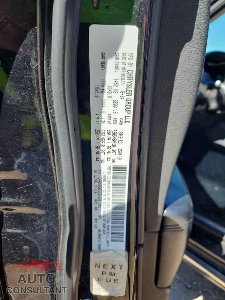 DODGE DURANGO 2014 - 1C4RDHDGXEC551379