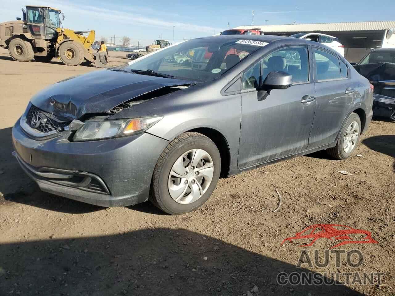 HONDA CIVIC 2013 - 2HGFB2F5XDH507980