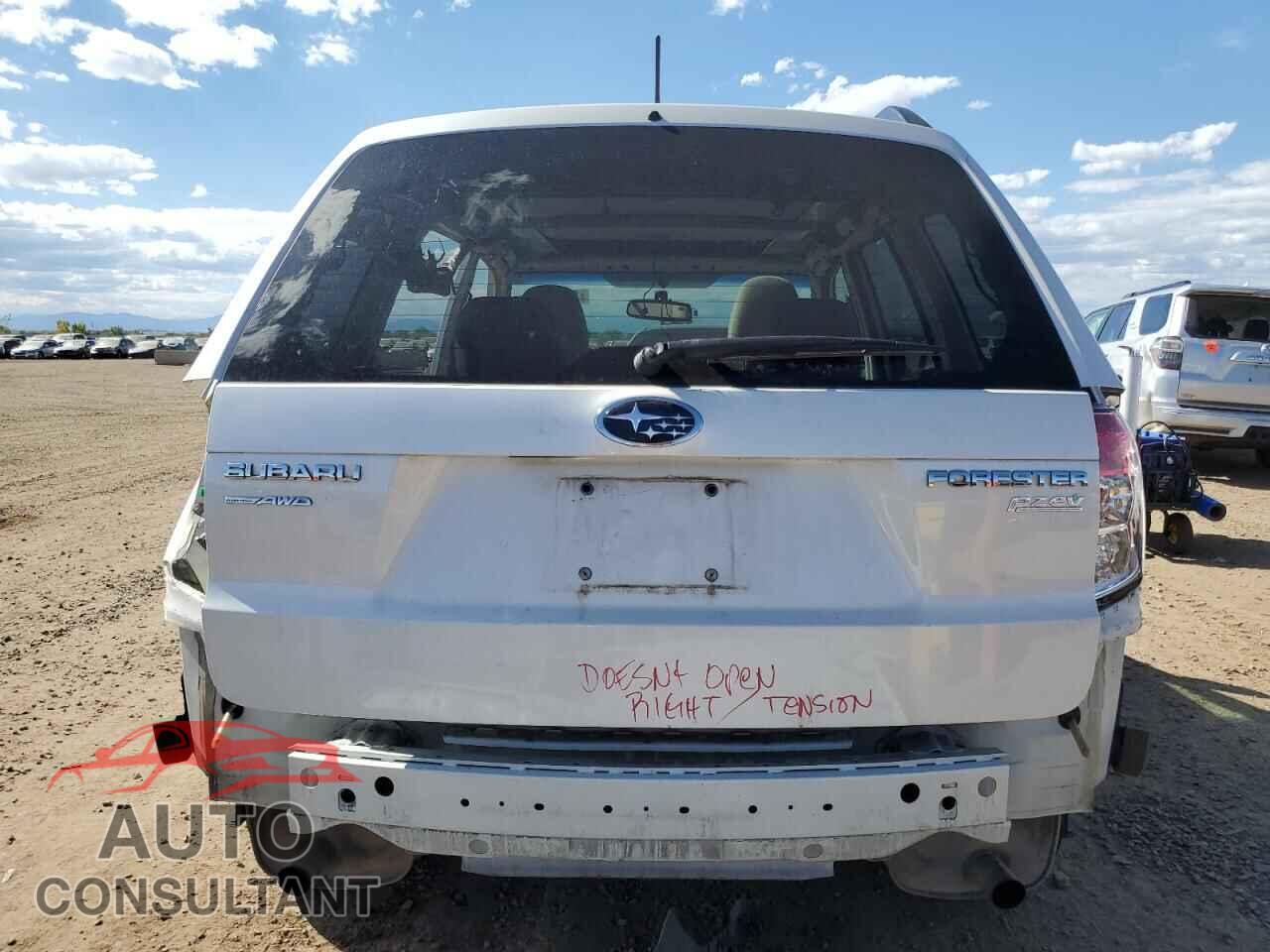 SUBARU FORESTER 2012 - JF2SHADC2CH416084