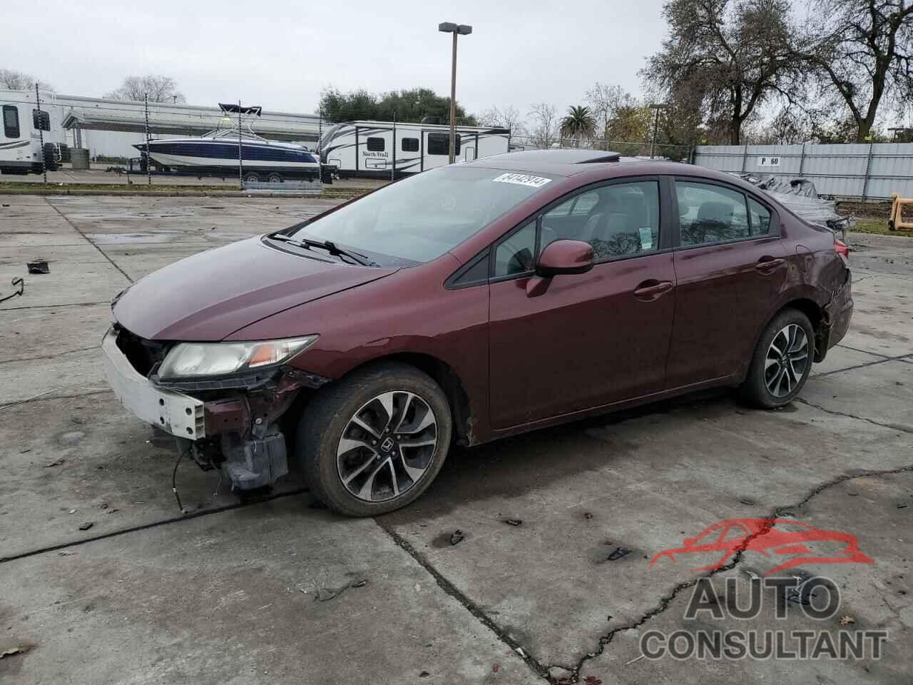 HONDA CIVIC 2013 - 19XFB2F94DE248156