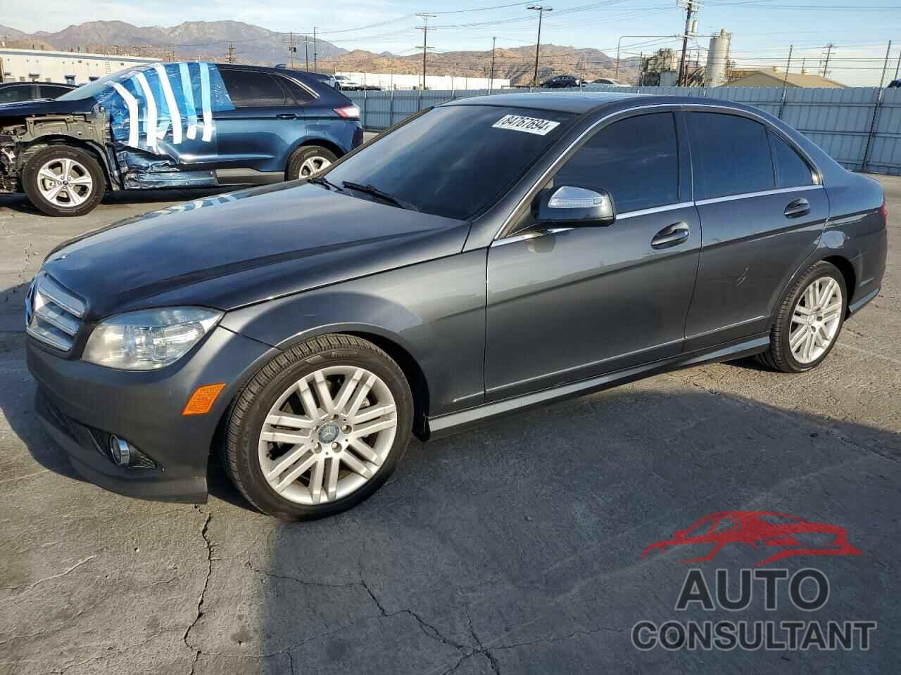 MERCEDES-BENZ C-CLASS 2009 - WDDGF54X99R060861