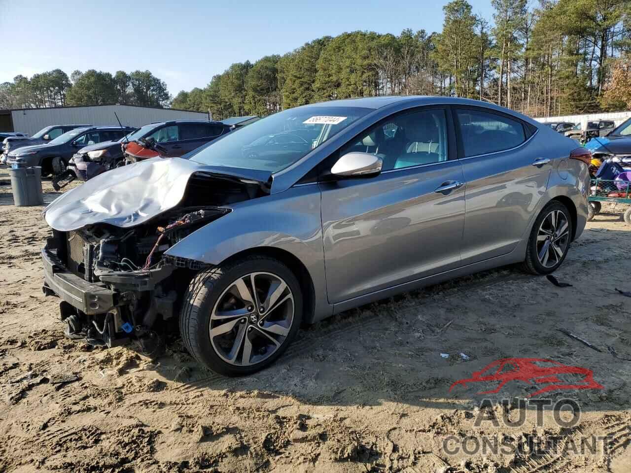 HYUNDAI ELANTRA 2014 - KMHDH4AE8EU063063