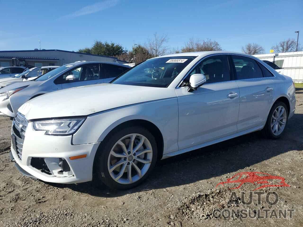 AUDI A4 2019 - WAUENAF4XKA073104