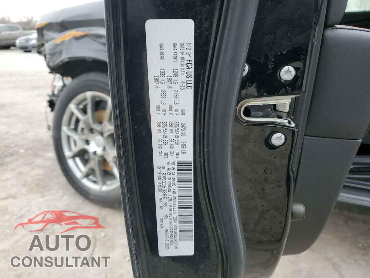 DODGE JOURNEY 2015 - 3C4PDCEG8FT683037
