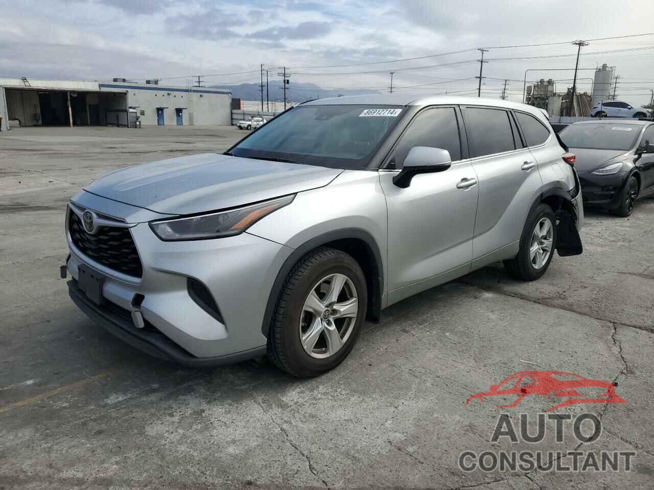 TOYOTA HIGHLANDER 2021 - 5TDCZRAH1MS044877