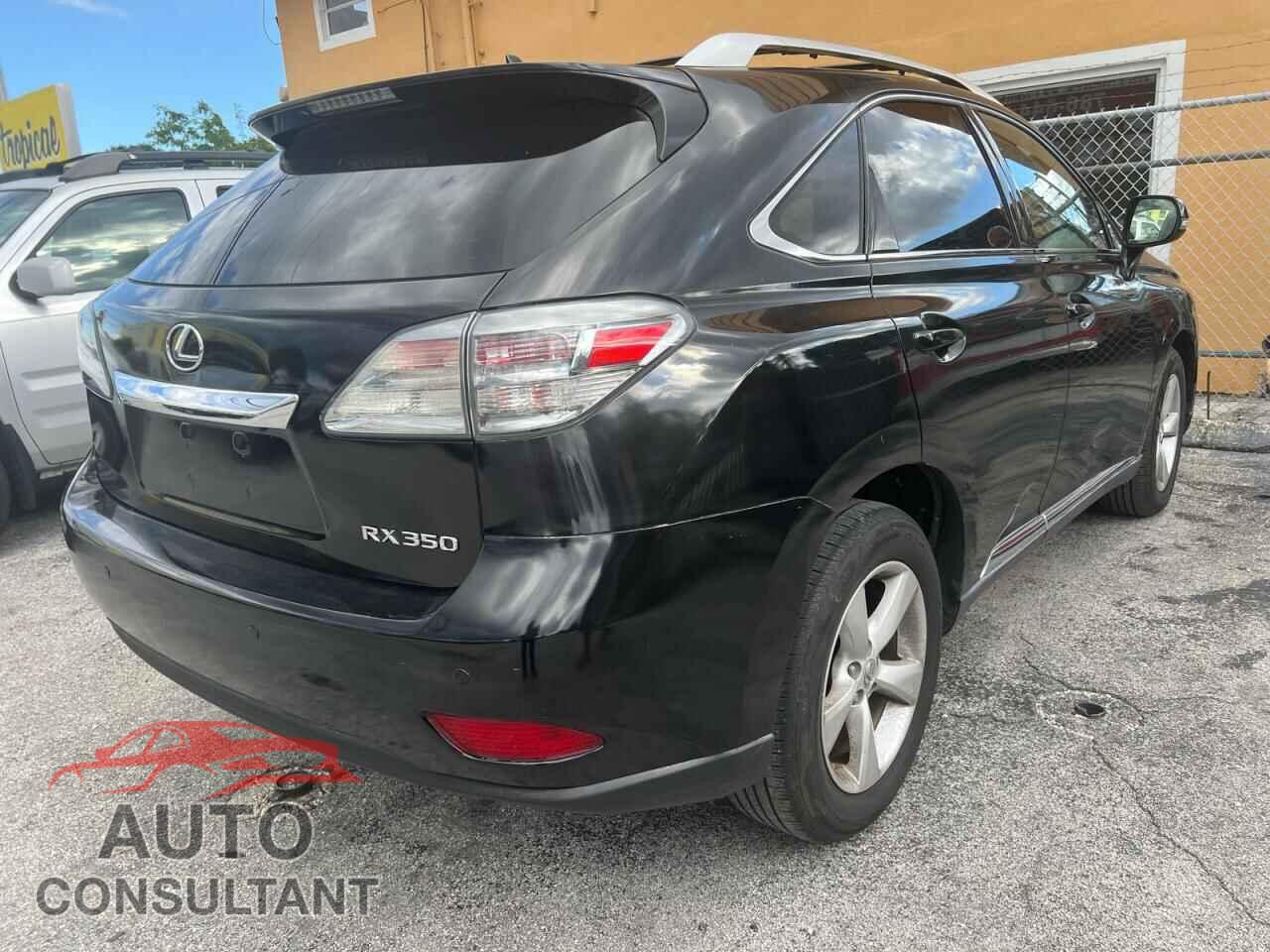 LEXUS RX350 2012 - 2T2BK1BA1CC144502