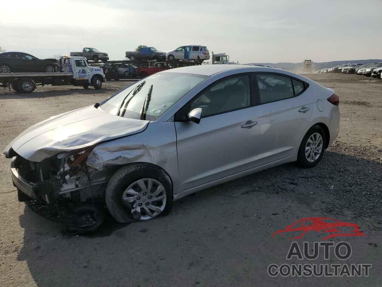 HYUNDAI ELANTRA 2019 - KMHD74LF0KU863568