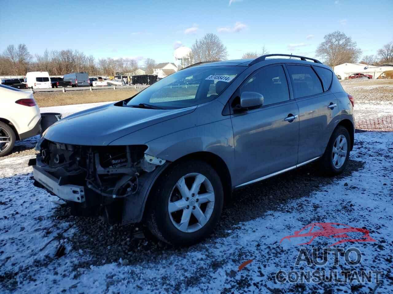 NISSAN MURANO 2009 - JN8AZ18U79W019196