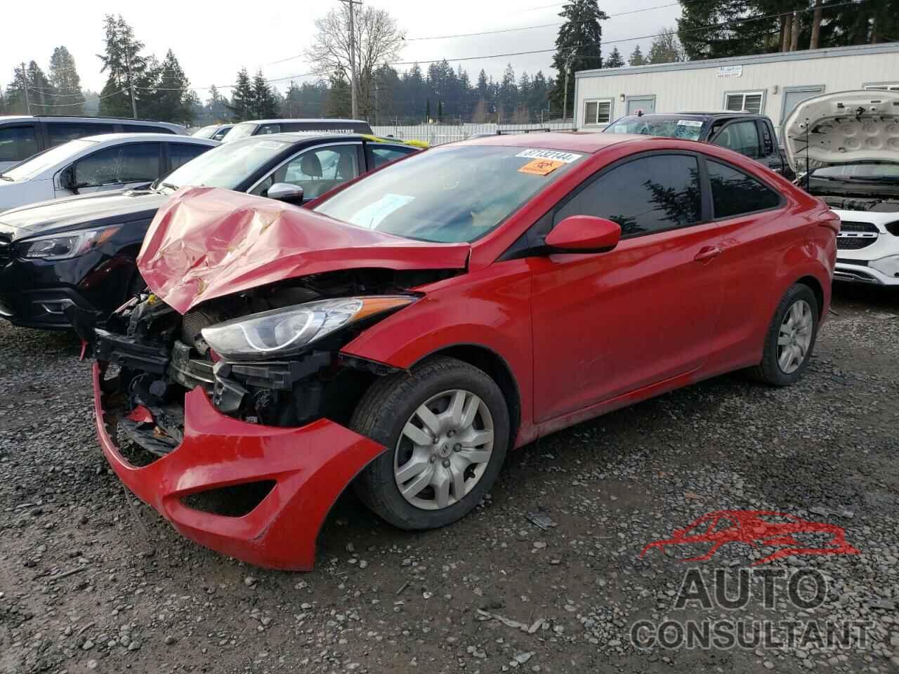 HYUNDAI ELANTRA 2013 - KMHDH6AE5DU007432