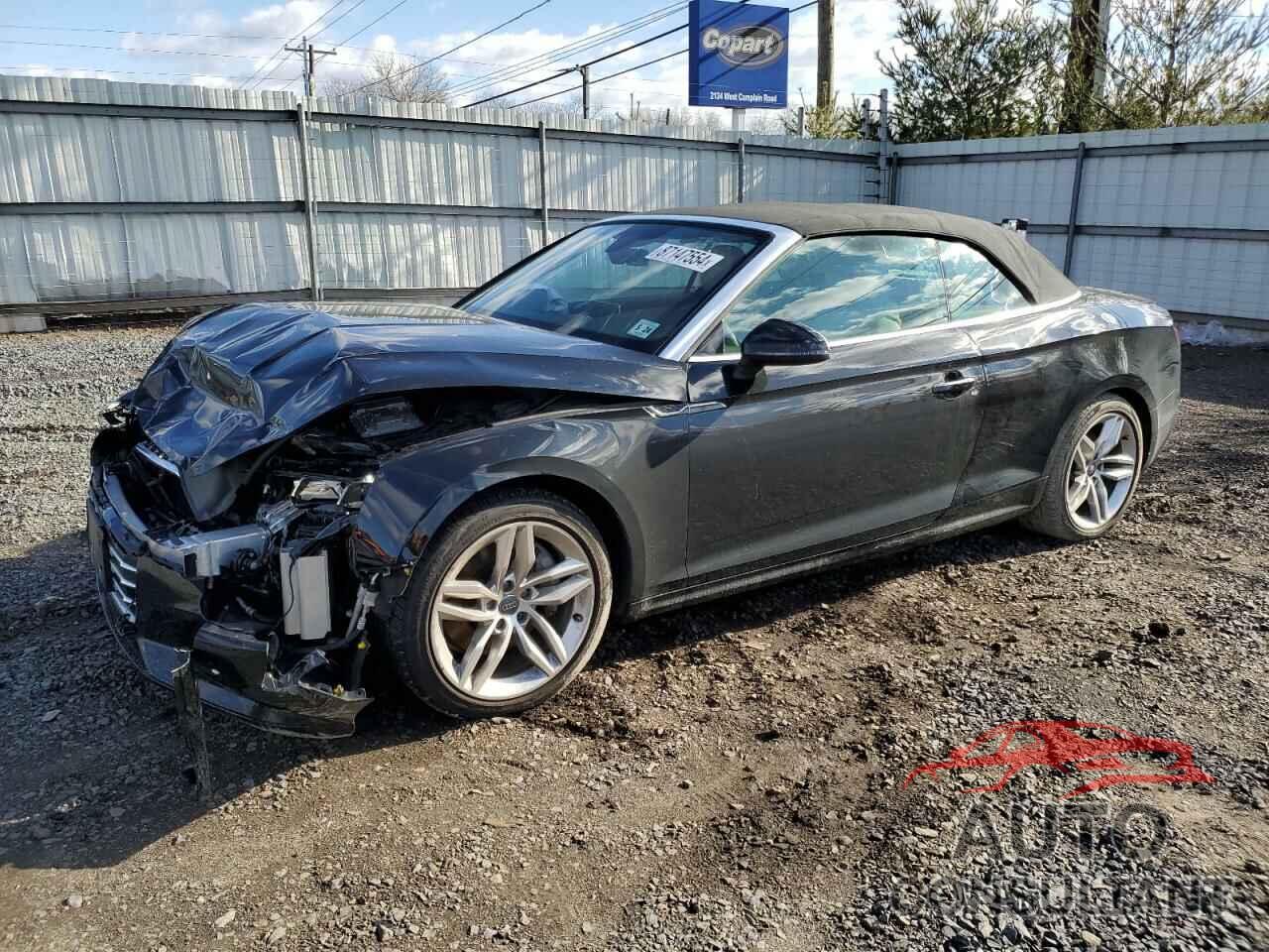 AUDI A5 2019 - WAUYNGF52KN001234