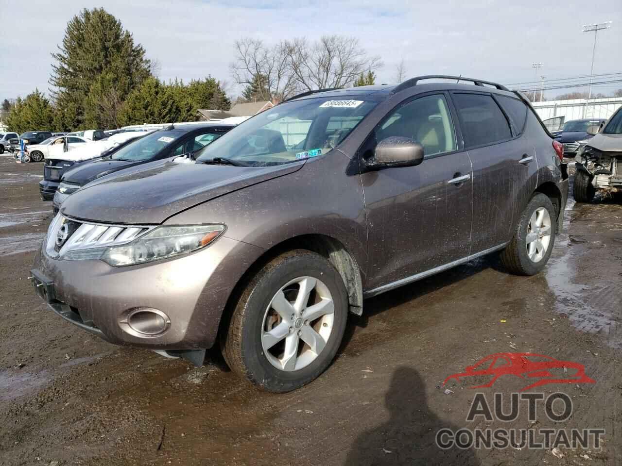NISSAN MURANO 2009 - JN8AZ18WX9W153802