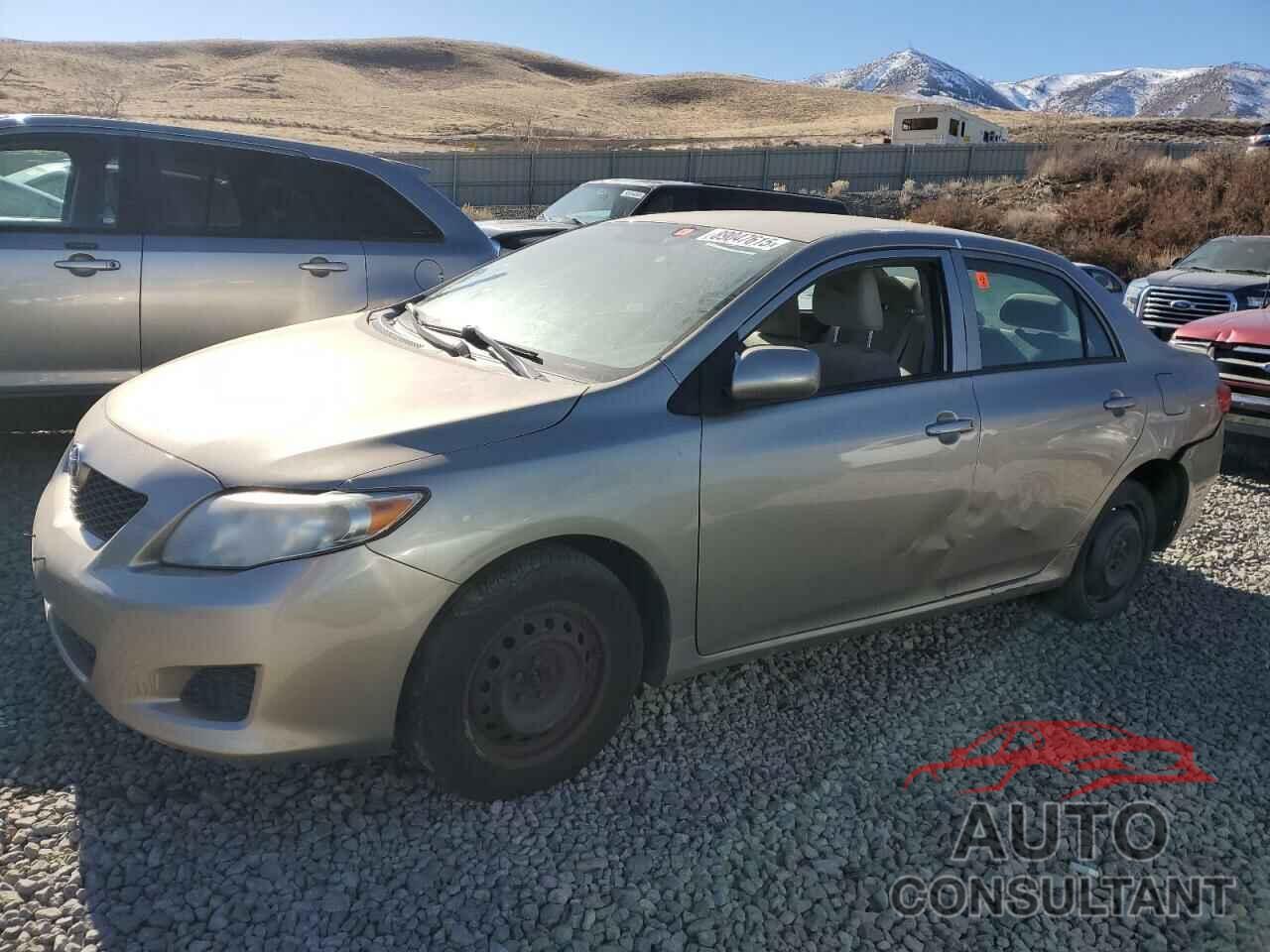 TOYOTA COROLLA 2009 - 1NXBU40E99Z018577