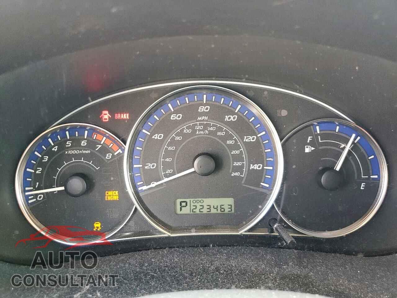 SUBARU FORESTER 2011 - JF2SHAEC6BH732648