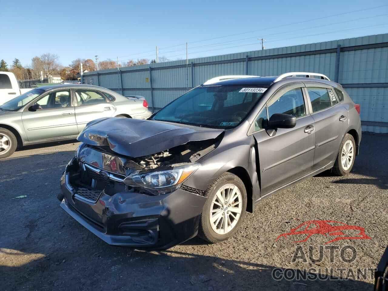 SUBARU IMPREZA 2018 - 4S3GTAB61J3712255