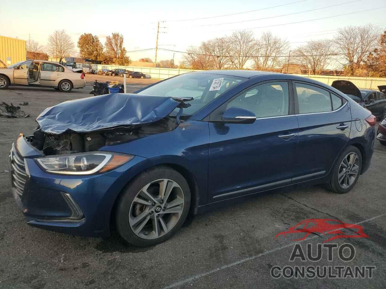 HYUNDAI ELANTRA 2017 - 5NPD84LF4HH040419
