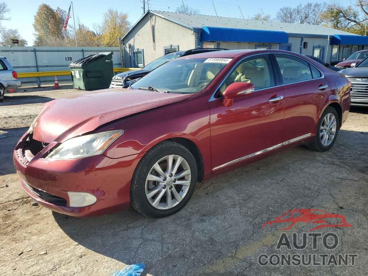 LEXUS ES350 2012 - JTHBK1EG2C2496747