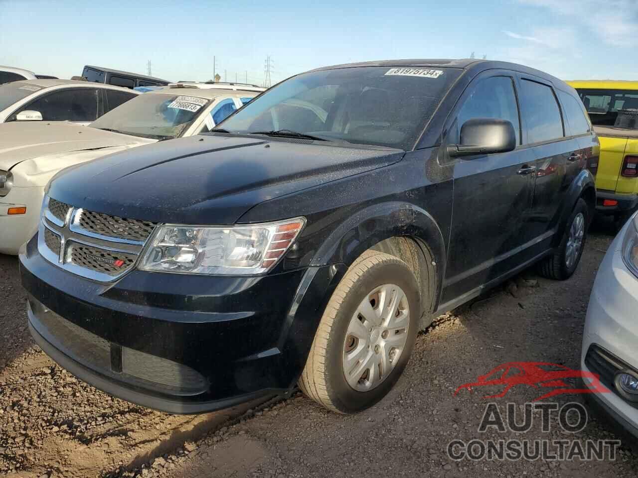 DODGE JOURNEY 2013 - 3C4PDCAB1DT722607