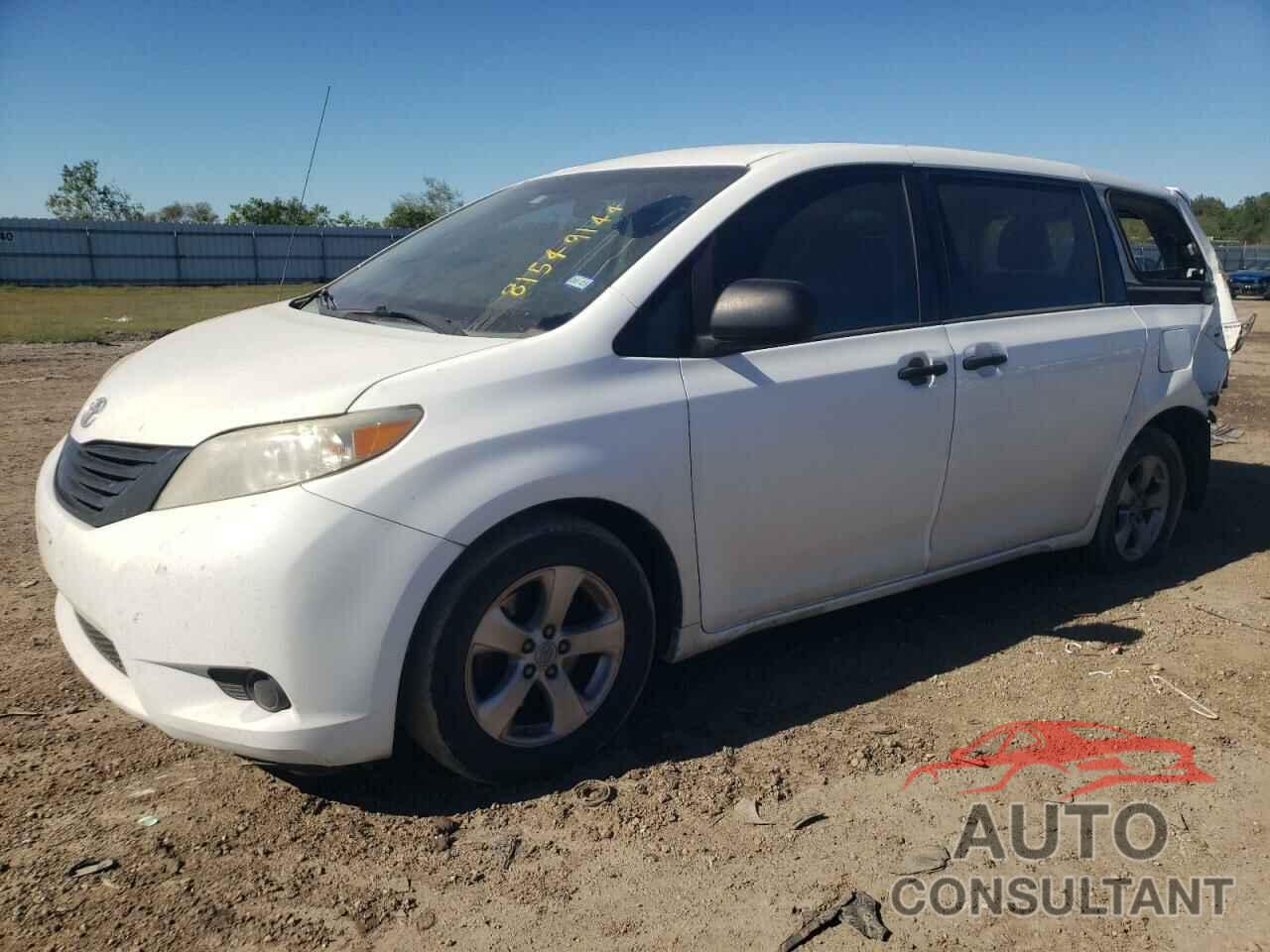 TOYOTA SIENNA 2011 - 5TDKA3DCXBS007842