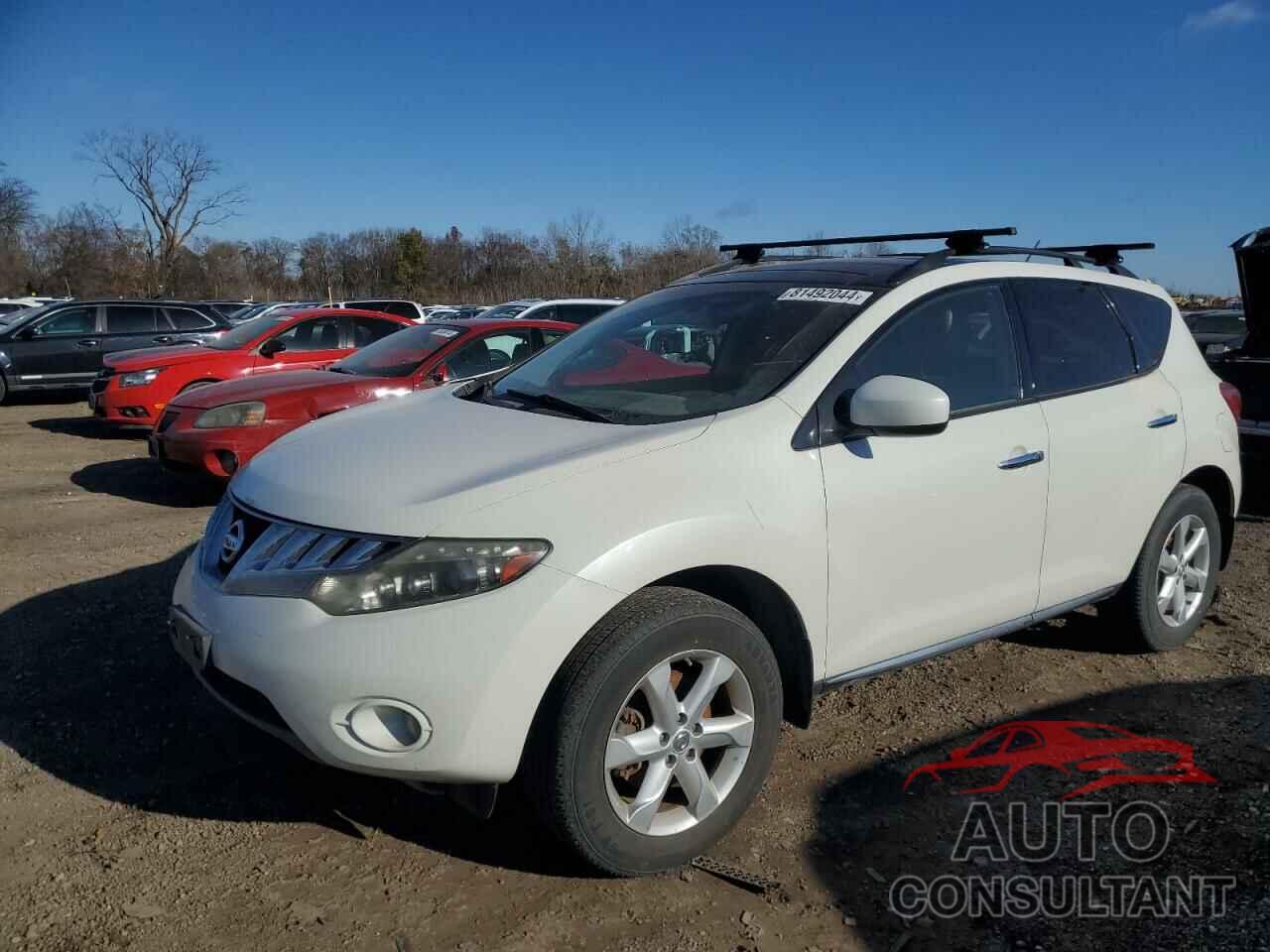 NISSAN MURANO 2010 - JN8AZ1MW7AW118175