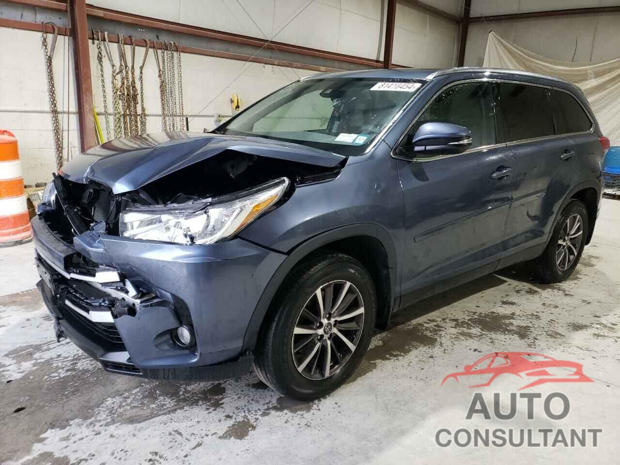 TOYOTA HIGHLANDER 2019 - 5TDJZRFH5KS954111