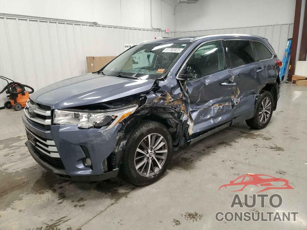 TOYOTA HIGHLANDER 2018 - 5TDJZRFH3JS890939