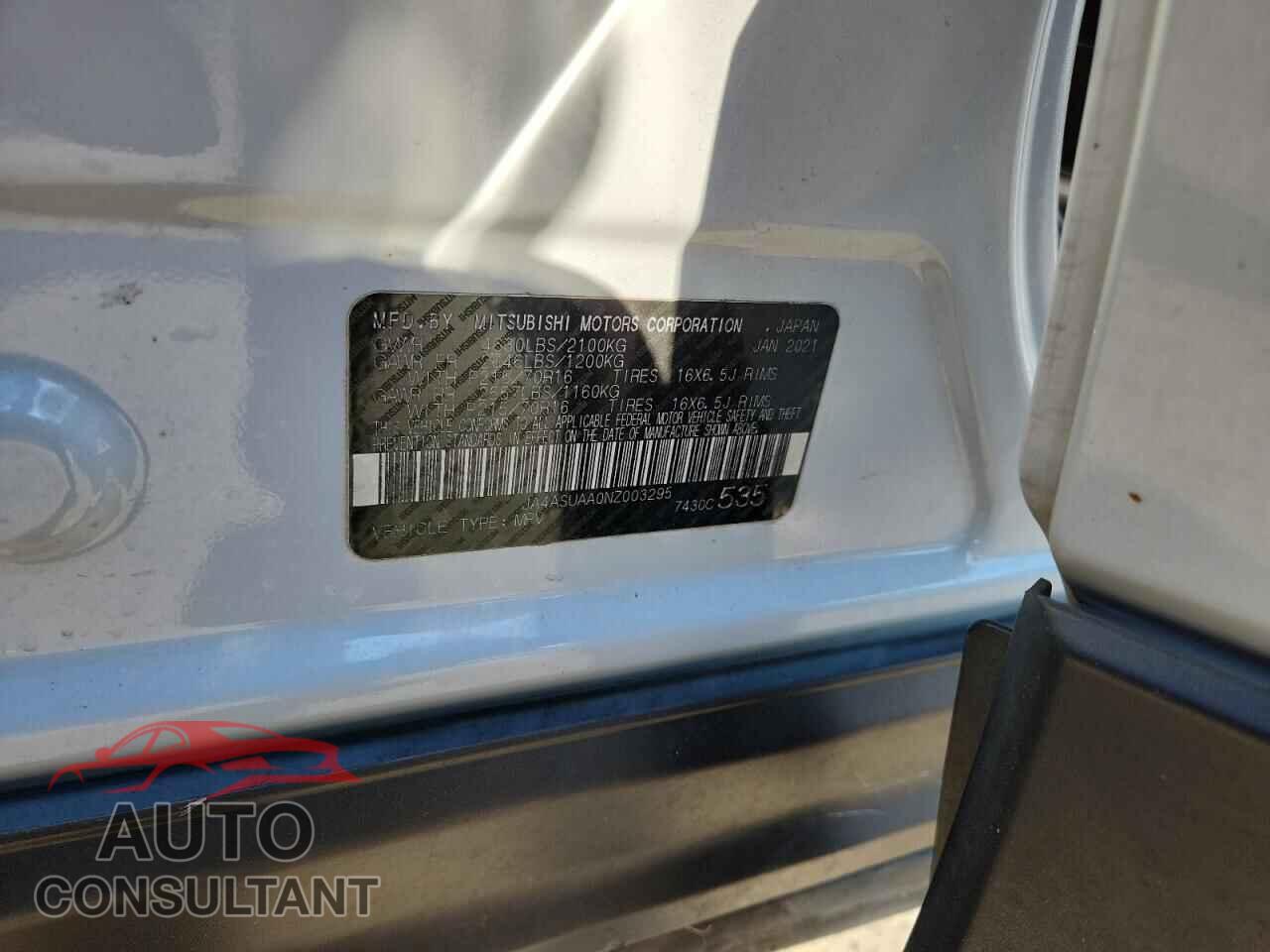 MITSUBISHI ECLIPSE 2022 - JA4ASUAA0NZ003295