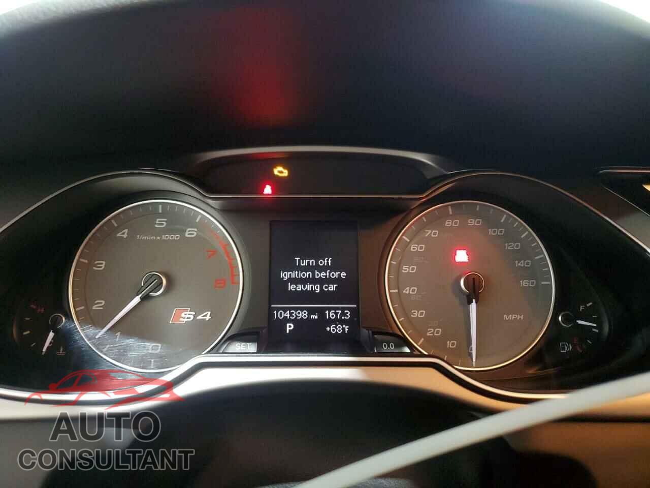 AUDI S4/RS4 2014 - WAUBGAFL8EA018045