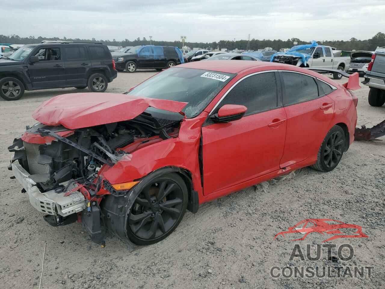 HONDA CIVIC 2020 - 2HGFC2F83LH537182