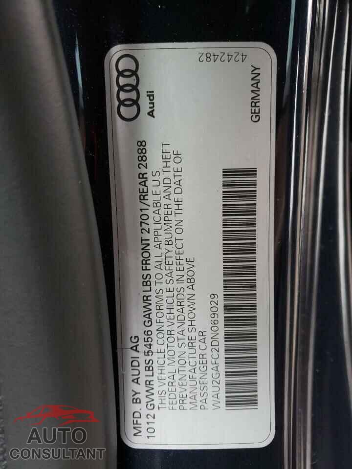 AUDI A7 2013 - WAU2GAFC2DN069029