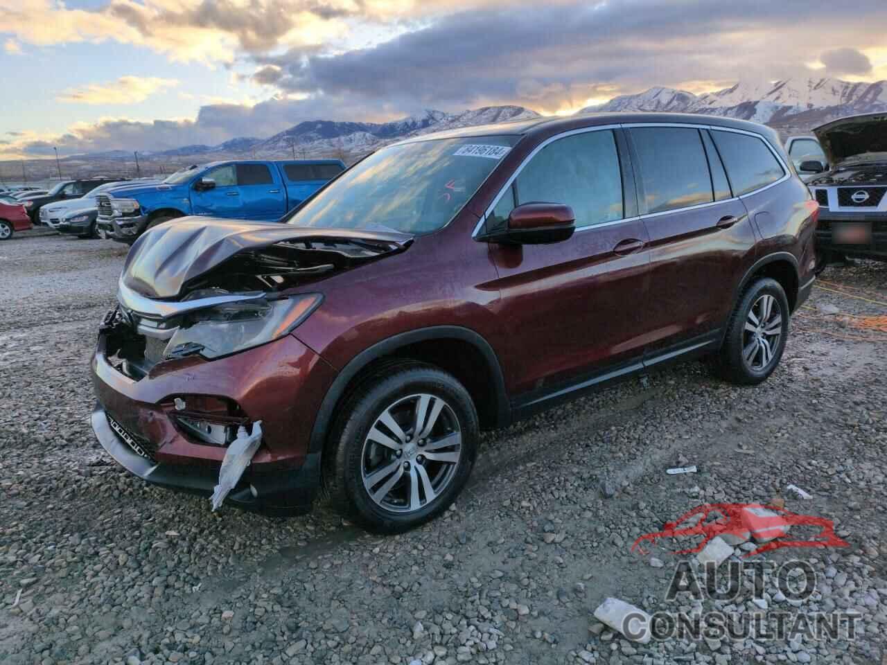 HONDA PILOT 2018 - 5FNYF6H50JB033183