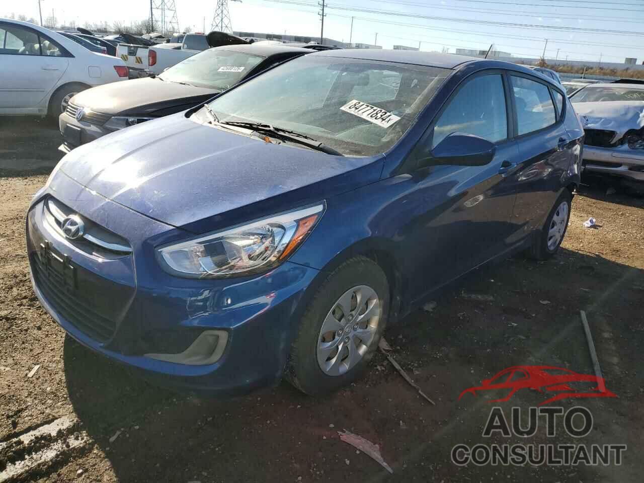 HYUNDAI ACCENT 2017 - KMHCT5AE1HU319628