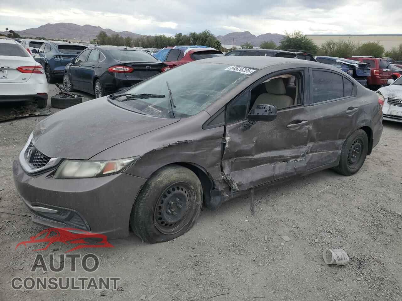 HONDA CIVIC 2013 - 2HGFB2F57DH571829