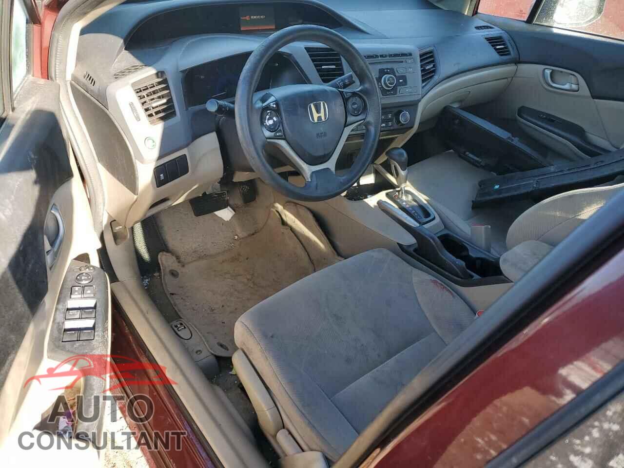 HONDA CIVIC 2012 - 19XFB2F53CE366128