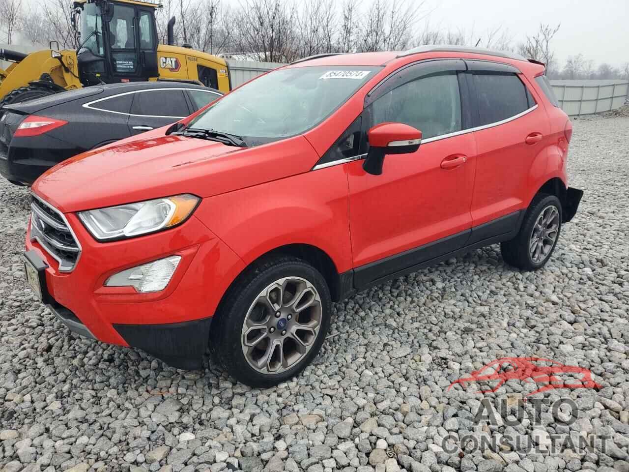 FORD ECOSPORT 2019 - MAJ6S3KL9KC271143