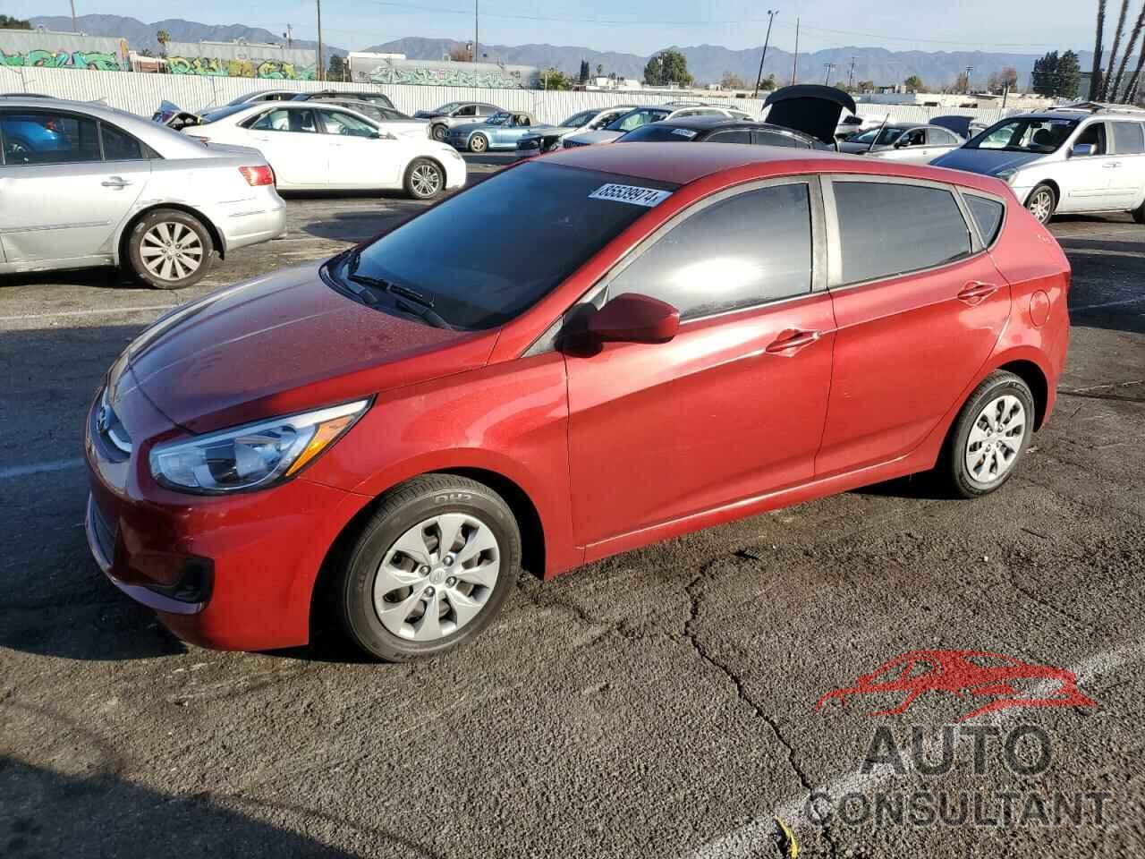 HYUNDAI ACCENT 2017 - KMHCT5AE7HU362919