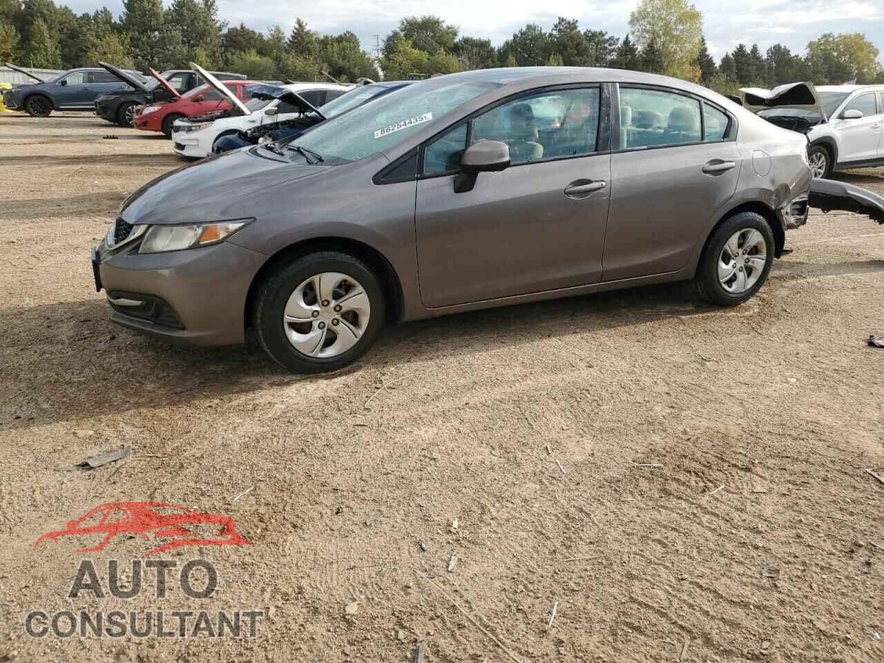 HONDA CIVIC 2013 - 19XFB2F57DE019953