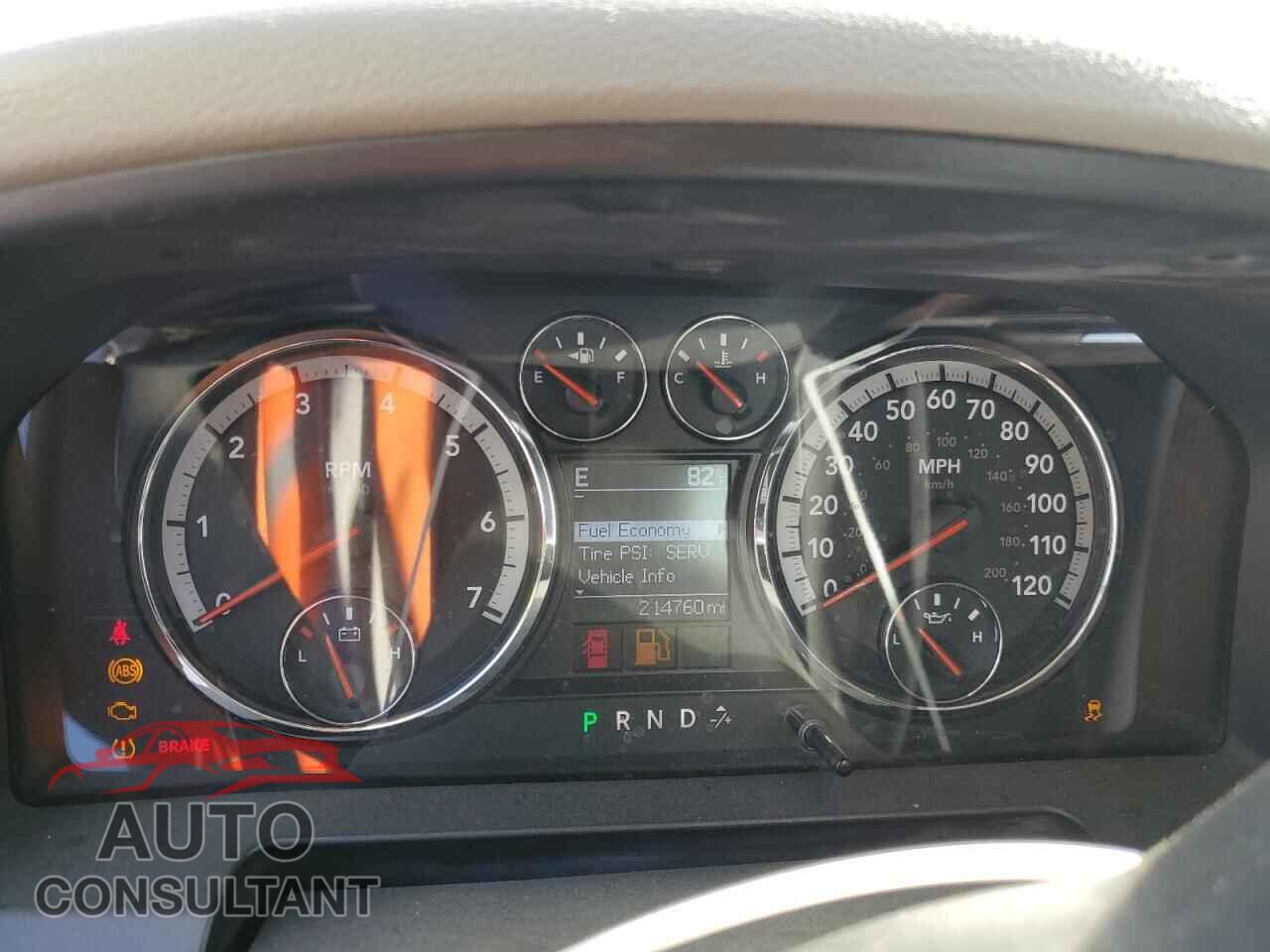 DODGE RAM 1500 2012 - 1C6RD6LT5CS294368
