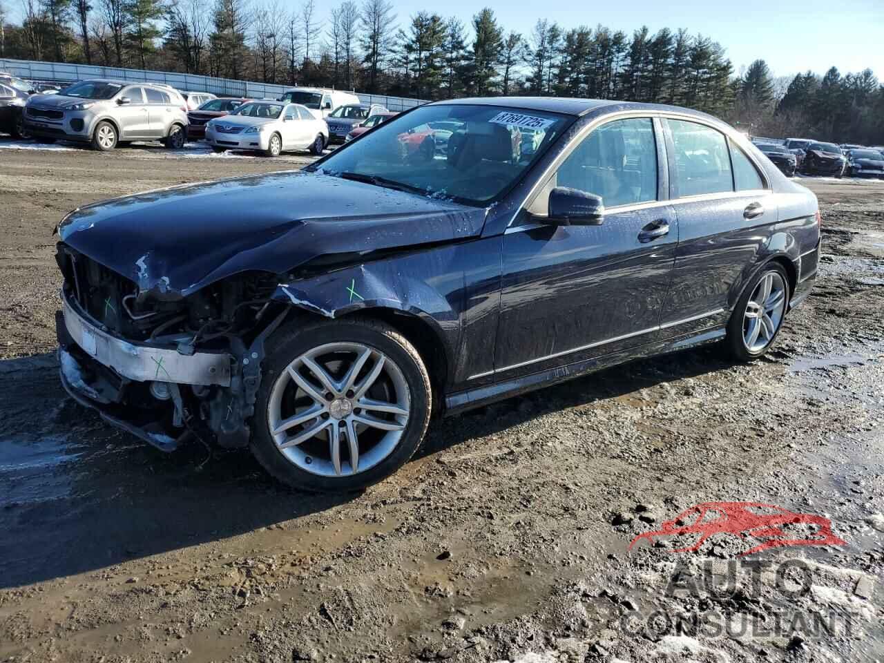 MERCEDES-BENZ C-CLASS 2012 - WDDGF8BB7CF877926