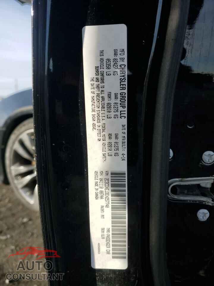 DODGE CHARGER 2014 - 2C3CDXEJ3EH257740