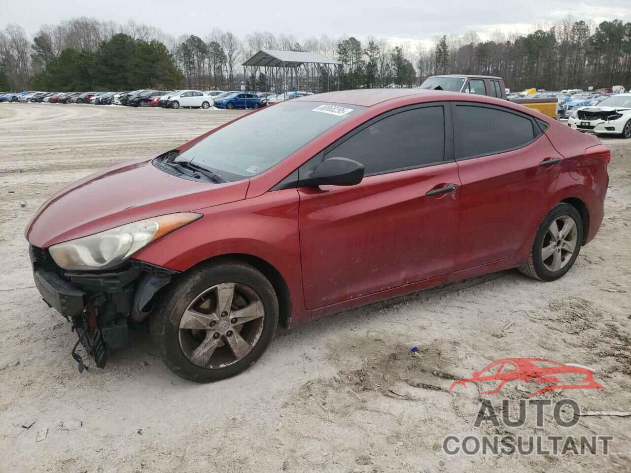 HYUNDAI ELANTRA 2011 - KMHDH4AE5BU106690